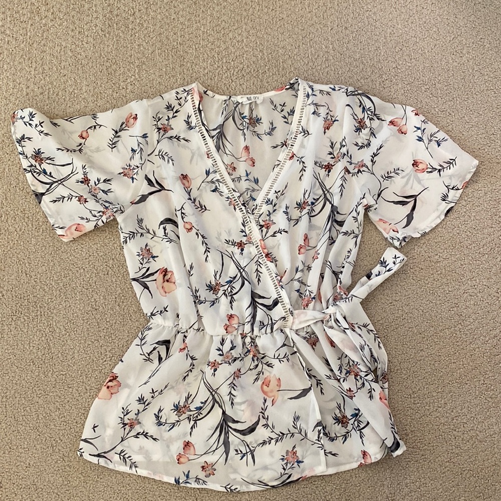Floral blouse